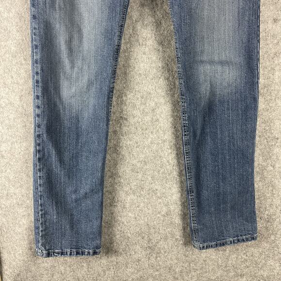 Cinch Silver Label Jean Mens 30x33 Medium Stone Slim Straight Performance Cowboy - Picture 3 of 16